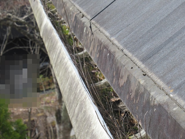 山中湖村　雨樋清掃